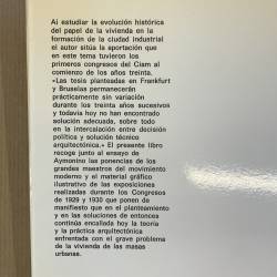 Aymonino / la vivienda racional.