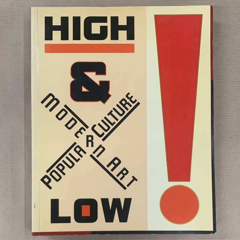 High & low / Modern art / popular culture / MOMA