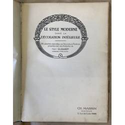 Le style moderne dans la décoration intérieure. 1925