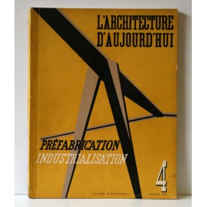 Péfbrication / industrialisation L'Architecture d'aujourd'hui 4 de 1946 