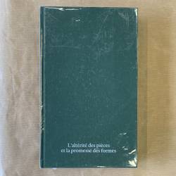 Jean-Christophe Quinton / l'altérité des pièces et la promesse des formes.