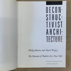 Deconstructivist architecture / MOMA 1988