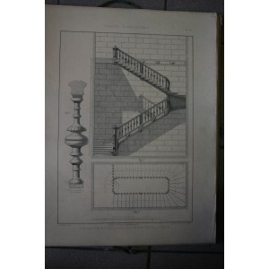 Traité et modèles d'escaliers d'art