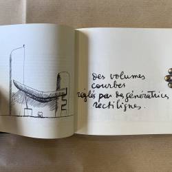 Textes et dessins pour Ronchamp / Le Corbusier.