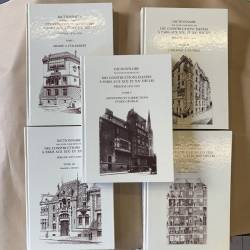 Dictionnaire par noms d'architectes des constructions élevées à Paris aux XIXe et XXe siècles.