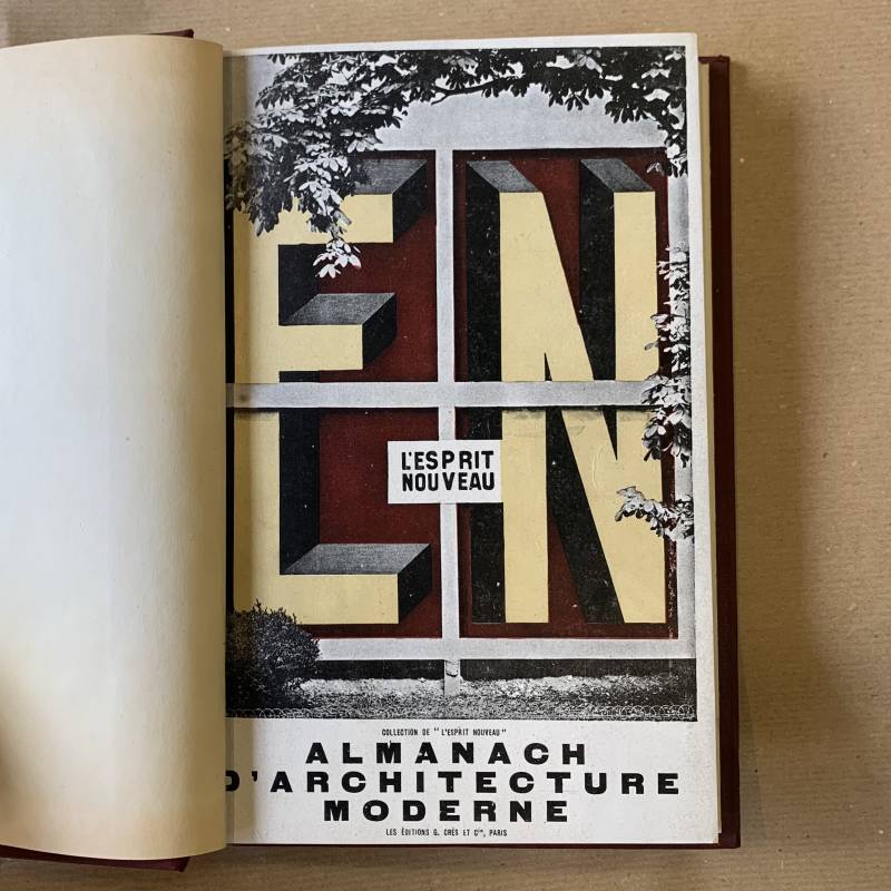 Almanach d'architecture moderne 1925 / Le Corbusier / édition originale.