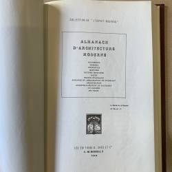 Almanach d'architecture moderne 1925 / Le Corbusier / édition originale.