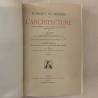 Julien Guadet . éléments et théorie de l'architecture.