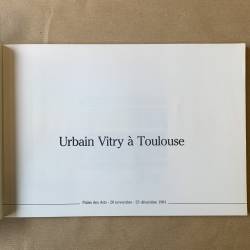 Urbain Vitry à Toulouse.