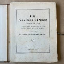 Habitations à bon marché construites de 1920 à 1924.