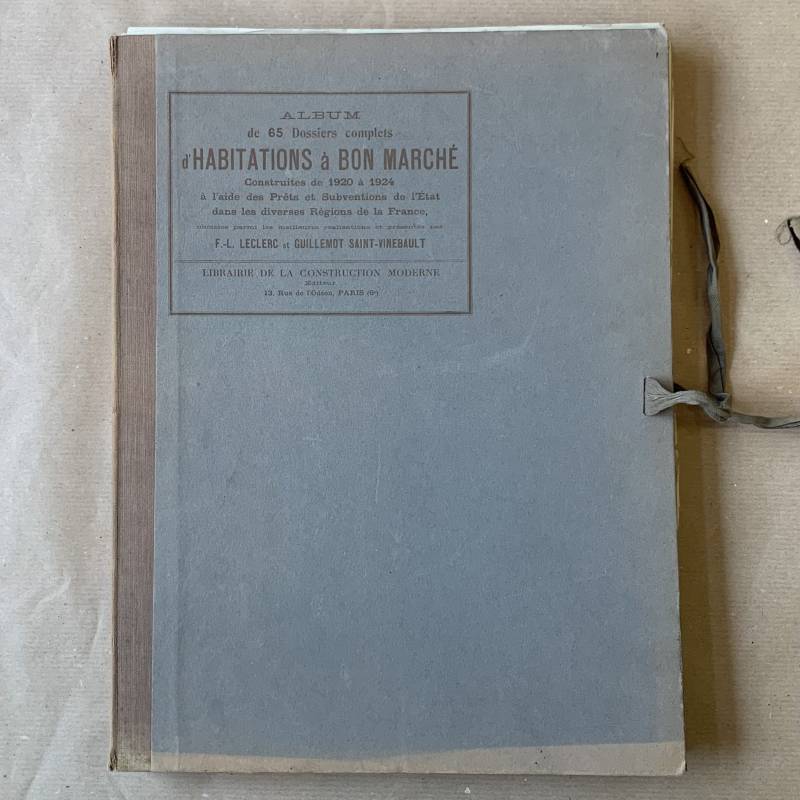 Habitations à bon marché construites de 1920 à 1924.