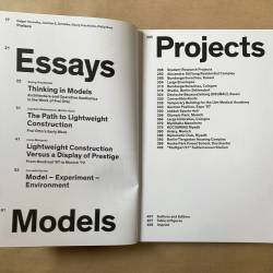 Otto Frei / Thinking by modeling.