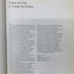 Le temps des jardins / Fontainebleau 1992