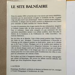 le site balnéaire / Dominique Rouillard.