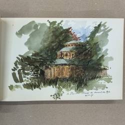 Jean-Charles Moreux / carnet de voyage.