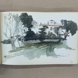 Jean-Charles Moreux / carnet de voyage.