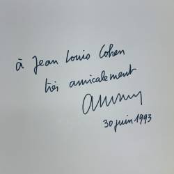 André Wogenscky / dédicacé.