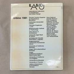 Language of architecture / urbino 1981.