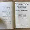 Lewis Mumford / dédicacé / Values for survival.