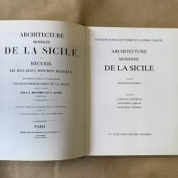 Architecture moderne de la Sicile / Hittorff.
