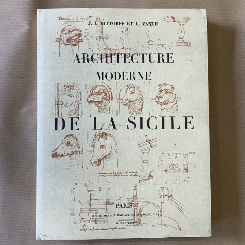 Architecture moderne de la Sicile / Hittorff.