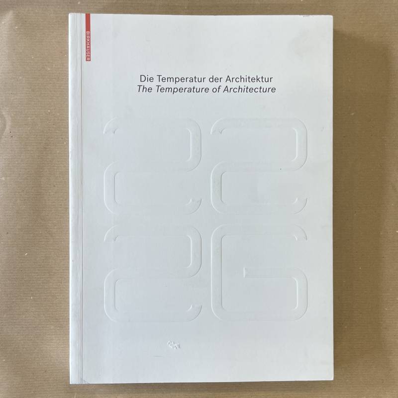 The temperature of architecture / portrait of an Energy-optimized house.