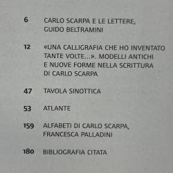Carlo Scarpa e la forma delle parola / Olaria Abbondandolo
