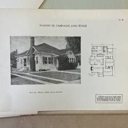 Maisons de campagne sans étage et bungalows / Benoit-Lévy.