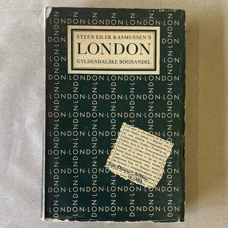 Steen Eiler Rasmussen / London / 1934.