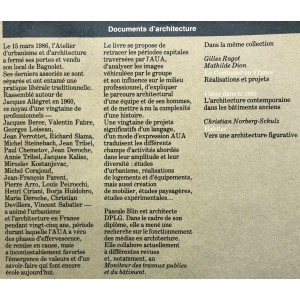 L'AUA : mythe et réalités / Pascale Blin 