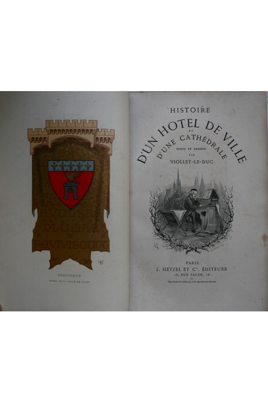 HISTOIRE D'UN HÔTEL DE VILLE / VIOLLET LE DUC 
