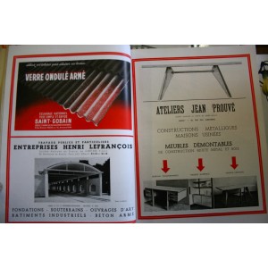 Péfbrication / industrialisation L'Architecture d'aujourd'hui 4 de 1946 