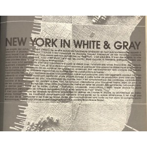 New York / L'Architecture d'Aujourd'hui 1976 