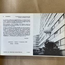 DESIGN FRANÇAIS. EXPOSITION CCI 1971