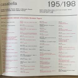 Giuseppe Pagano / Casabella 195/198