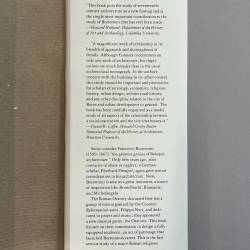 Borromini and the Roman oratory / style ans society.