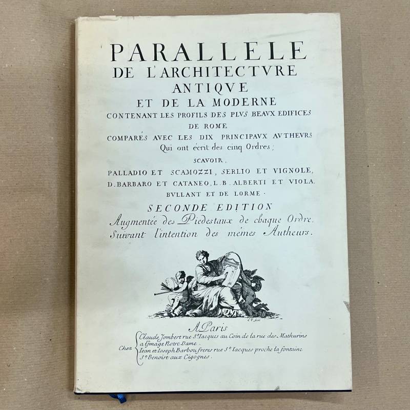 Parallèle de l'architecture antique et de la moderne.