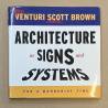 Architecture as signs and systems / Venturi / Scott brown.
