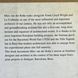 Mies van der Rohe / VITRA DESIGN MUSEUM