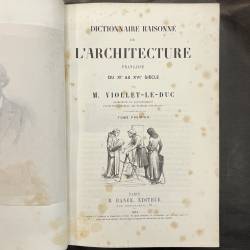Dictionnaire raisonné de l'architecture française du XIe au XVIe siècle / Eugène Viollet-le-Duc.