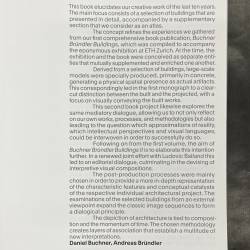 BUCHNER BRÜNDEL / BUILDINGS II / 2007-2020