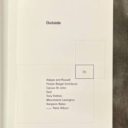 Outside / London architecture / Peter Allison.