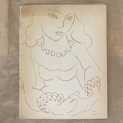 Henri Matisse / lithographie originale 1946 / signature au crayon.............................