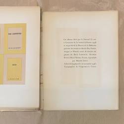 Henri Matisse / lithographie originale 1946 / signature au crayon.............................