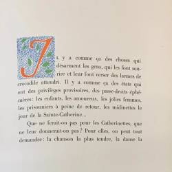 Henri Matisse / lithographie originale 1946 / signature au crayon.............................