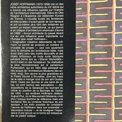 Josef hoffmann / l'oeuvre architectural.