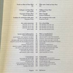 Enzo Mari / Perché un libro su / why write a book on.