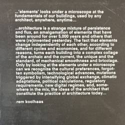 ELEMENTS / Rem Koolhaas /