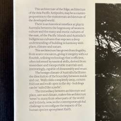 Under the edge / the architecture of Peter Stutchbury.