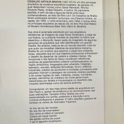 Oswaldo Arthur Bratke / Sao Paulo1997